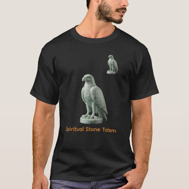 Andlig sten totem t shirt (Framsida)