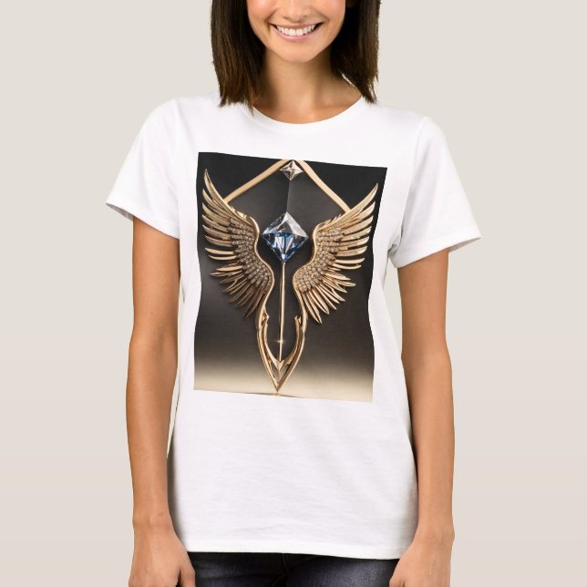 "Andlig Stil: Christian Graphic T-Shirt" T Shirt (Framsida)