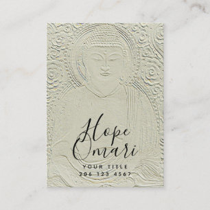 ANDLIG STILLA MEDITATIONS PORTRÄTT VISITKORT