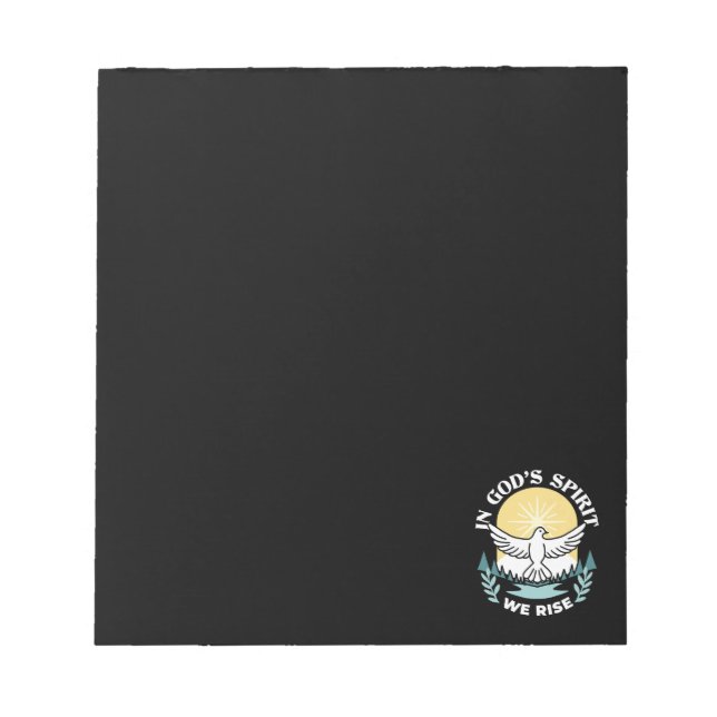 Andlig Styrka i Gud - Uppmjukande kristendom Anteckningsblock (Framsida)