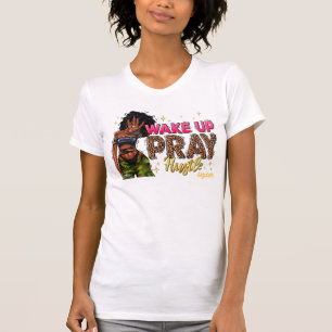 Andlig svart kvinna med gudomlig nåd t shirt