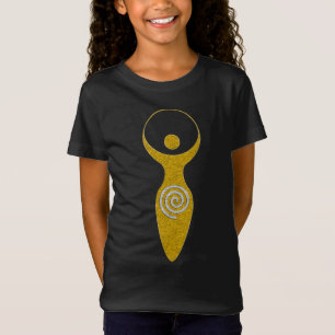 Andlig-symbol - jorden Gaya 1-blommans gudinna T Shirt