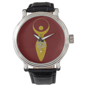 Andlig Symbol - Jordguayaflamelets gudinna Armbandsur