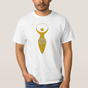 Andlig Symbol - Jordguayaflamelets gudinna T Shirt
