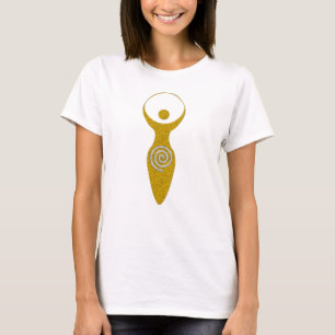 Andlig Symbol - Jordguayaflamelets gudinna T Shirt
