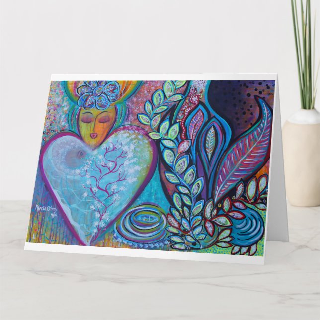 "Andlig tacksamhet ", Kort (Framsida)