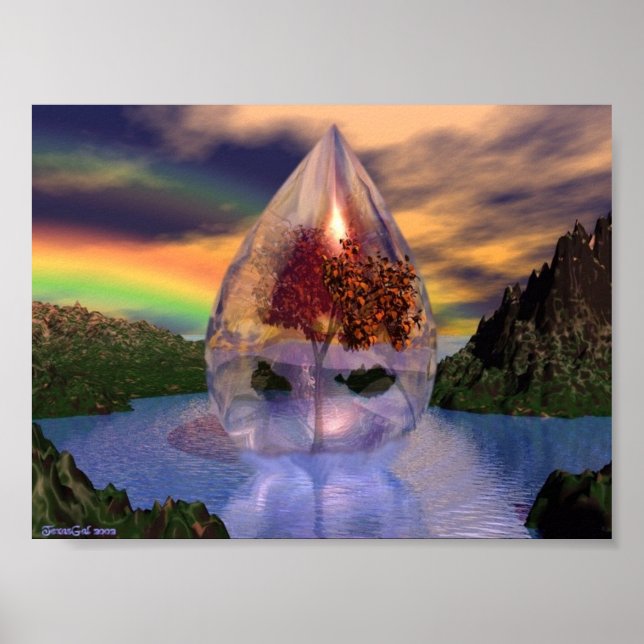 Andlig Tear Poster (Framsidan)