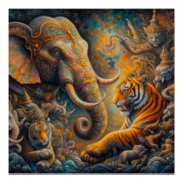 andlig-teckningar perfect poster