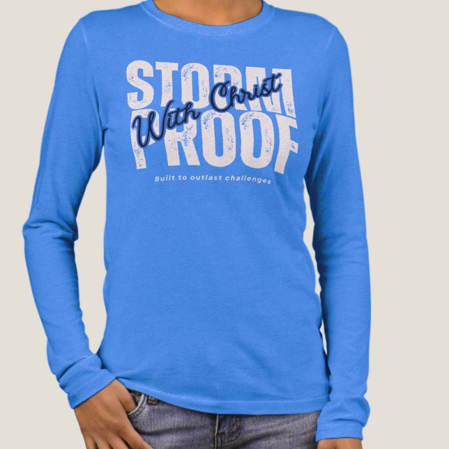 Andlig Tro Helig Ande Jesus Kristus Blå T Shirt (Skapare uppladdad)