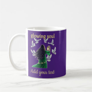 Andlig Uppvaknande Inre Ljus Kaffemugg