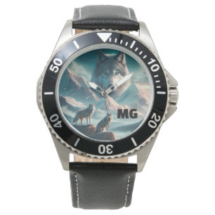 Andlig varg vid skymning eWatch Watch Armbandsur