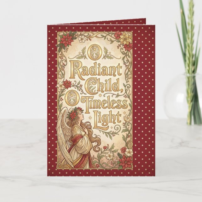 Andlig Vintervälsignelse Kort (Framsida)