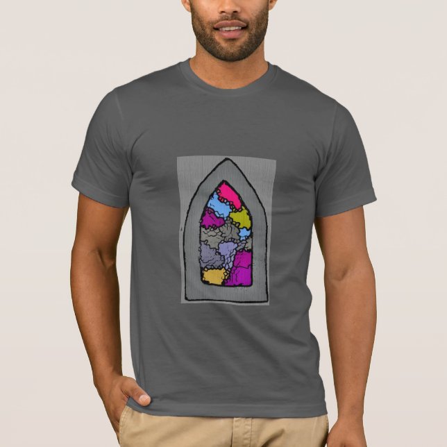 Andlig Window II T Shirt (Framsida)