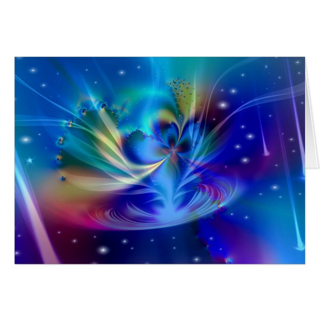 Andlig Wonders Hälsningskort (Framsidan Horizontal)