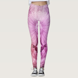 Andlig Yoga Meditation Zen Colorful Leggings