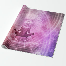 Andlig Yoga Meditation Zen Colorful Presentpapper