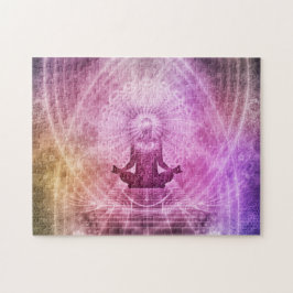 Andlig Yoga Meditation Zen Colorful Pussel