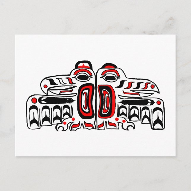 Andliga fåglar vykort (Framsida)