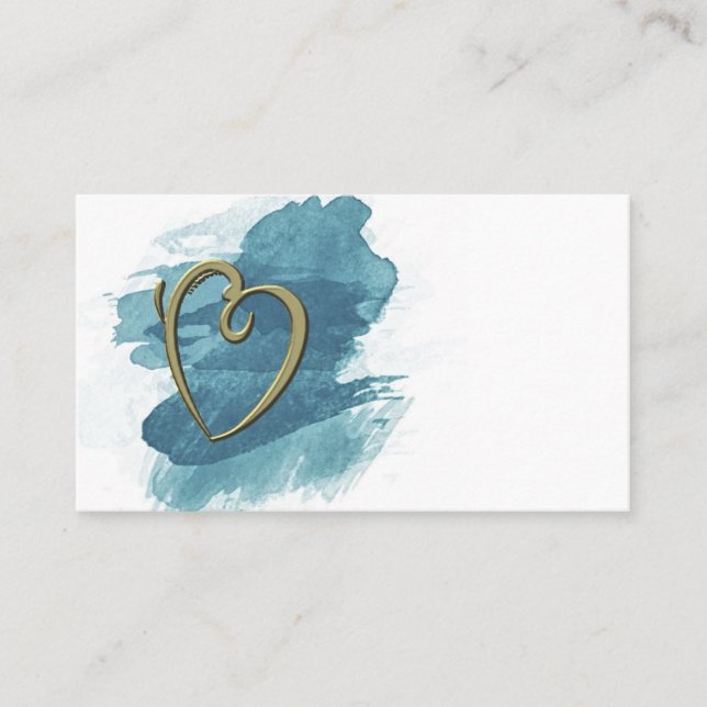 Andliga författarevisitkortar för psykisk avläsare visitkort (Framsida)