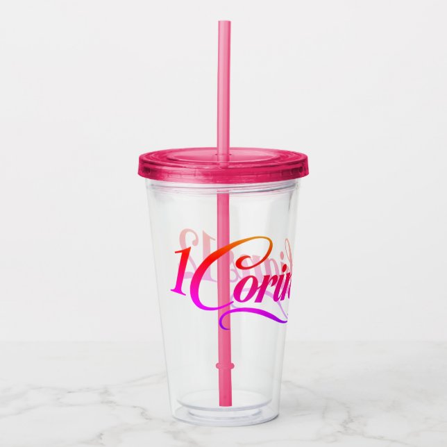 Andliga gåvor take away mugg (Framsida)