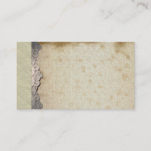 Andliga Mystic linnevisitkortar för vintage Visitkort