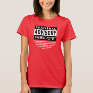 Andliga råd John 14:6 Kristna Citat Tee Shirt