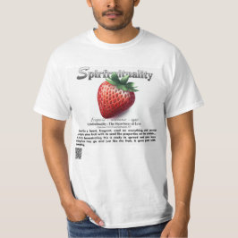 Andlighet : Jordgubbsskjortan för Kärlek T Shirt