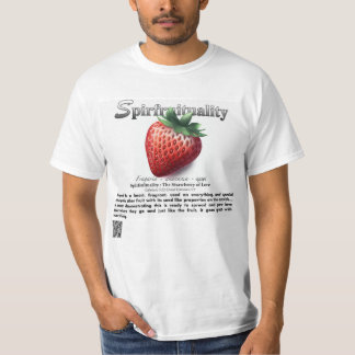 Andlighet : Jordgubbsskjortan för Kärlek T Shirt