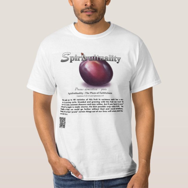 Andlighet : Plommen av Trofasthet T-Shirt (Framsida)