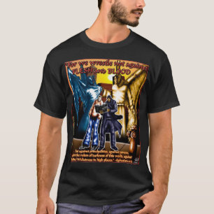 Andligt krig T (mörkfärger) T-shirt
