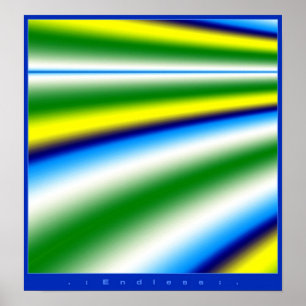 Ändlös Fractal Poster