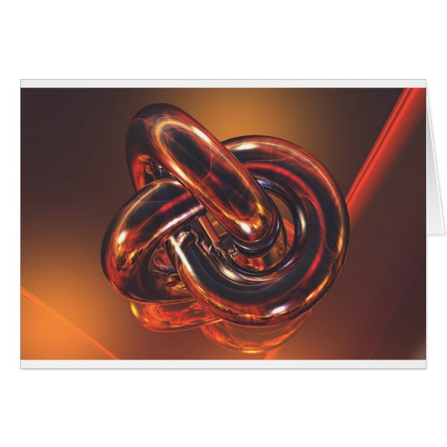 ändlös hälsningskort (Framsidan Horizontal)