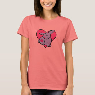 Ändlös kaninutslagsplats t-shirt