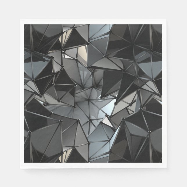 ändlös monokrom: pappersservett (Framsidan)