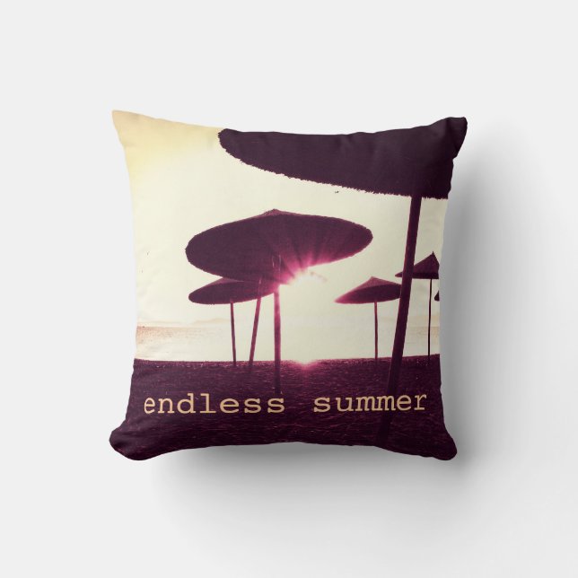 ändlös sommar kudde (Framsida)