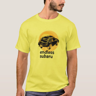 Ändlös Subaru T-tröja Tee Shirt