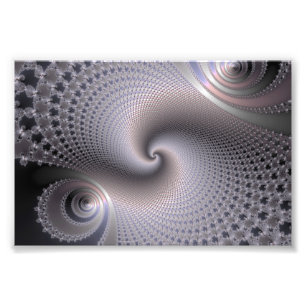 Ändlösa spiraler - Fractalkonst Fototryck