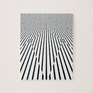 Ändlöst fodra det optiska illusionmönster för pussel