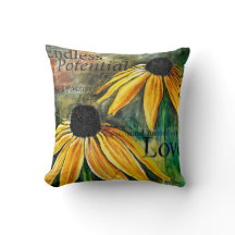 Ändlöst potentiellt inspirera kvadrerar kudder