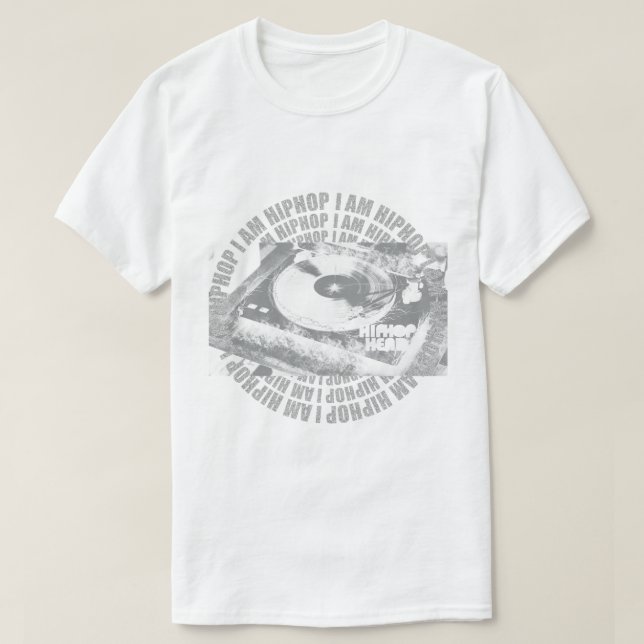 Andning och feigning Hiphop T Shirt (Design framsida)