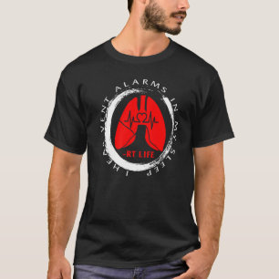 Andningsbehandling: förhöjt blodkärl r in t shirt
