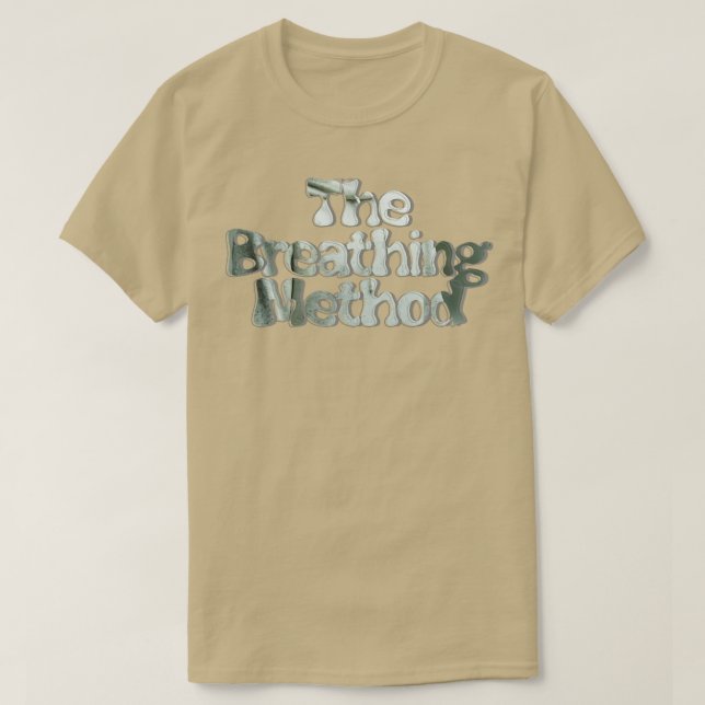 Andningsmetoden T Shirt (Design framsida)