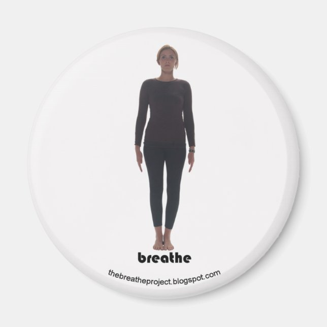 andningsprojekt 1 av 12 magnet (Framsidan)