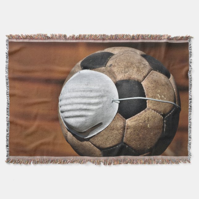 Andningsskydd vid fotboll filt (Framsidan)