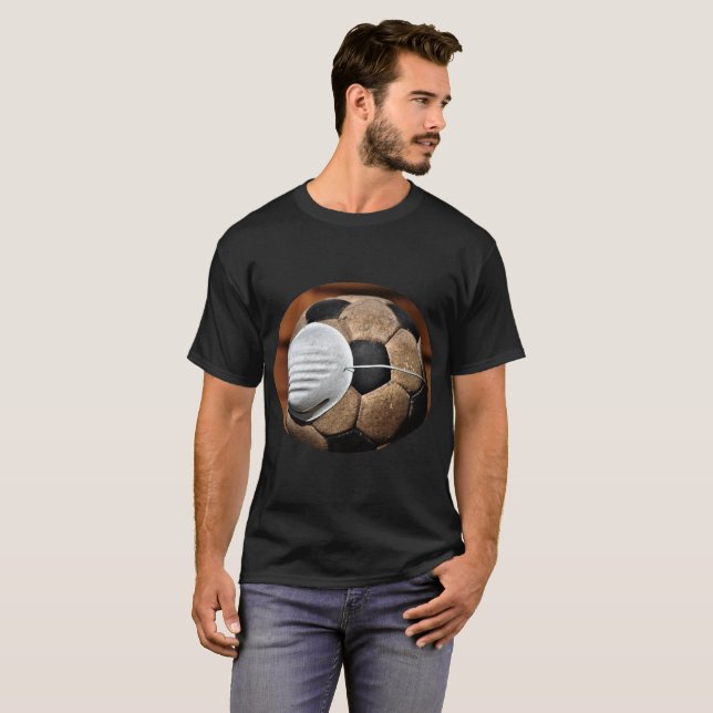 Andningsskydd vid fotboll t shirt (Hel framsida)