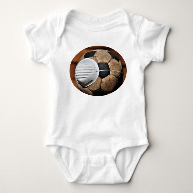 Andningsskydd vid fotboll t shirt (Framsida)