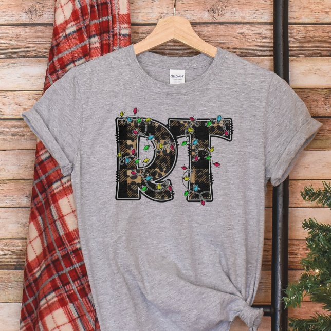 Andningsvägar, bröstkorg och t shirt (Respiratory Therapist Christmas Shirt)