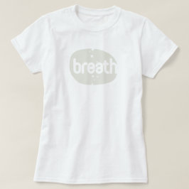 Andningszon - Vit Yoga & Pilates T-shirt