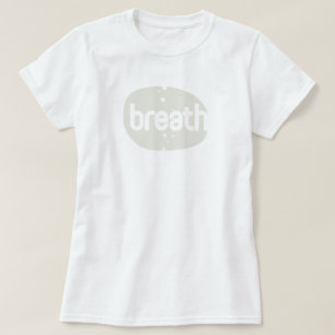 Andningszon - Vit Yoga & Pilates T-shirt