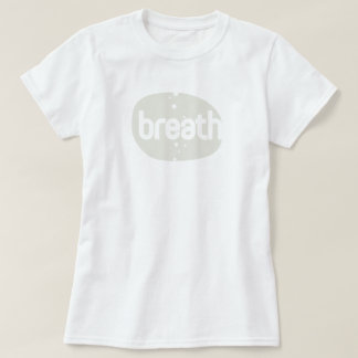 Andningszon - Vit Yoga & Pilates T-shirt